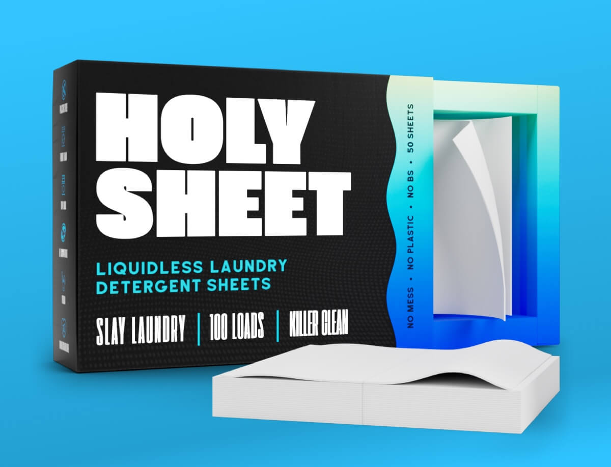 Holy Sheet Detergent Sheet Killer Clean