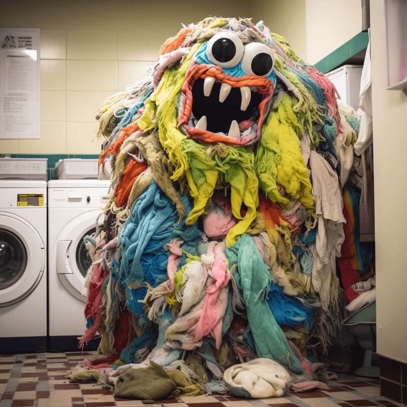 Slay Laundry Monster
